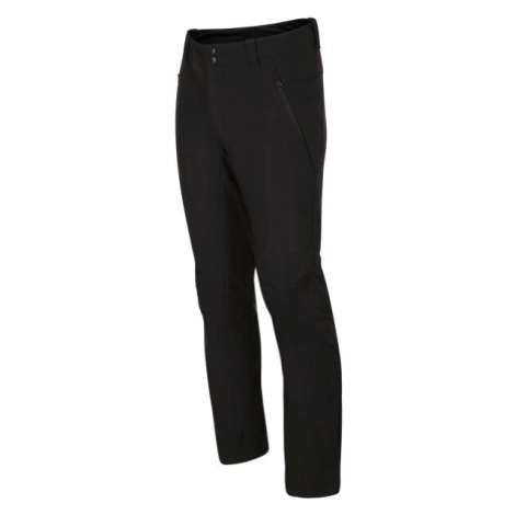 Northfinder LEITHO Pánské softshellové kalhoty, černá, velikost
