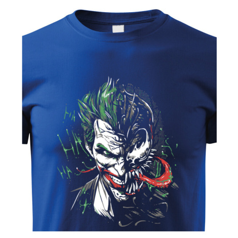 Dětské tričko s potiskem Jokera - tričko pro milovníky Marvelu/DC BezvaTriko