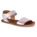 Barefoot sandály Blifestyle - Napea Bio velours rosa růžové