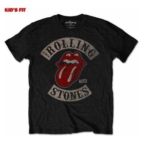 Rolling Stones tričko, Tour 78 Black, dětské RockOff