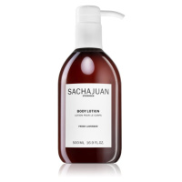 Sachajuan Body Lotion Fresh Lavender zvláčňující hydratační tělové mléko s vůní levandule 500 ml