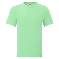 Men's Mint T-shirt Combed Cotton Iconic Sleeve Fruit of the Loom