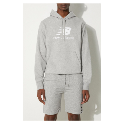 Kraťasy Alpha Industries Al Sweat pánské, šedá barva, 116365.17-grey