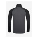 Černo-šedé pánské sportovní triko se stojáčkem Kilpi WILLIE
