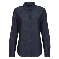 Lauren Ralph Lauren JAMELKO-LONG SLEEVE-BUTTON FRONT SHIRT Modrá