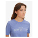 Světle fialové dámské tričko Tom Tailor Denim
