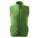 Rimeck Next Unisex fleece vesta 518 trávově zelená