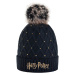Harry Poter - licence Dívčí zimní čepice - Harry Potter 5239214, černá Barva: Černá