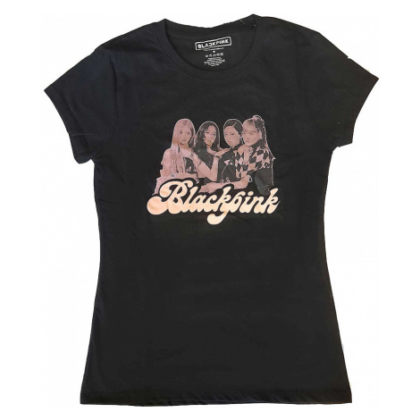 BlackPink tričko, Photo Black, dámské RockOff
