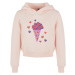 Kids Ice Cream Hoody pink