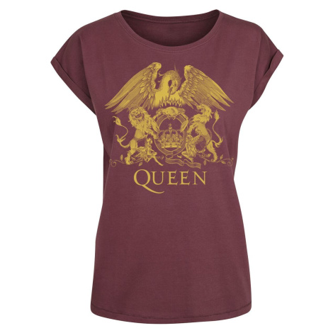 Queen Classic Crest Dámské tričko bordová
