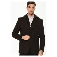 K7534 DEWBERRY MEN'S COAT-BROWN