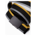 Žluto-černý pánský pruhovaný pásek Ombre Clothing