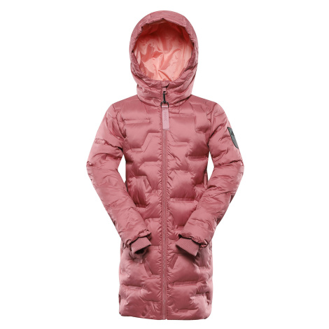 Dětský zimní kabát NAX - SARWO - růžová