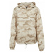 Bunda Urban Classics Ladies Camo Pull Over Jacket - sand camo