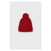 Dětska čepice Mayoral červená barva, z husté pleteniny