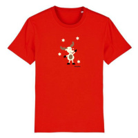 Dětské tričko Sob vánoční červené Fusakle