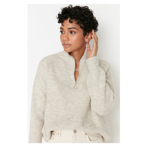 Dámský svetr Trendyol TWOAW20XS0009/ANTHRACİTE