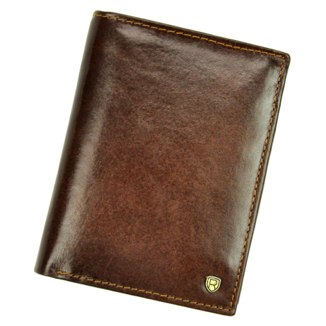 Pánská kožená peněženka ROVICKY N62-RVT RFID hnědá