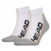 Head PERFORMANCE QUARTER 2PACK Unisexové ponožky, šedá, veľkosť