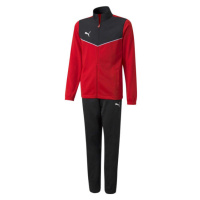 Puma INDIVIDUALRISE TRACKSUIT Juniorská tepláková souprava, červená, velikost