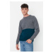 Trendyol Sweater - Gray - Regular fit