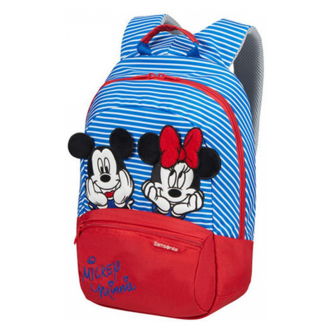 Samsonite Dětský batoh Disney Ultimate 2.0 S+ Disney Stripes 11 l - modrá