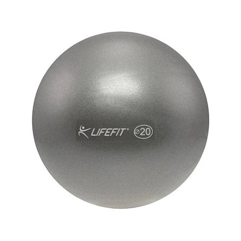 Lifefit overball 20cm, stříbrný