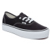 Dámské boty Vans AUTHENTIC PLATFORM černá 40,5