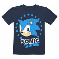 Sonic The Hedgehog Kids - Stars detské tricko modrá