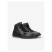 Černé dámské kožené kotníkové boty Camper Cami