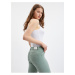 Světle zelené dámské skinny fit džíny ORSAY