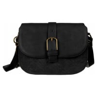 LuluCastagnette černá crossbody kabelka PETULA