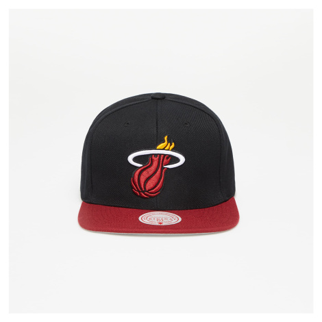 Kšiltovka Mitchell & Ness NBA Team O.G. Snapback Miami Heat Black/ Red