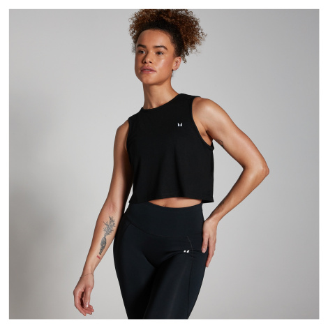 MP Dámské Training Cropped Tričko bez Rukávů – Černé - XXL