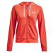 Mikina Under Armour Rival Terry Fz Hoodie Vermillion