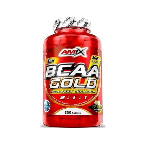 Amix Nutrition BCAA gold, 300 kapslí