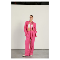 VATKALI Tailored Double Breasted Blazer Pink