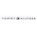 Tommy Hilfiger Logo Tape Tričko - červená