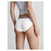 Dámské kalhotky Bikini Briefs Radiant Cotton 000QD3540E100 bílá - Calvin Klein
