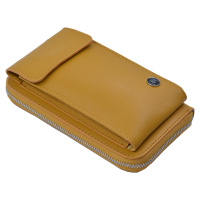 BRIGHT Dámská crossbody kapsa/peněženka Tmavě Žlutá, 11 x 5 x 21 (XBR23-SA4135-16DOL)