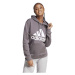 adidas ESSENTIALS BIG LOGO REGULAR FLEECE HOODIE Dámská mikina, hnědá, velikost