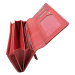 SEGALI Dámská kožená peněženka SG-27052 červená