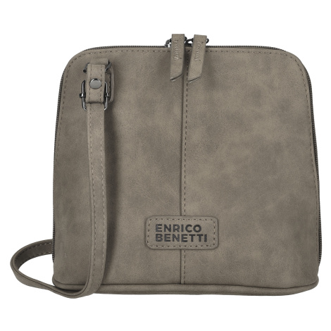 Enrico Benetti Kensi crossbody taška z PU kůže - taupe