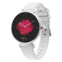 Wotchi AMOLED Smartwatch DM70 – Silver - White