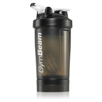 GymBeam Blend Bottle sportovní šejkr + zásobník barva Black White 450 ml