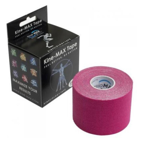 Tejp KinesioMAX kinesio tape růžová 5 cmx5 m