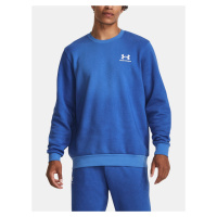 Under Armour Mikina UA Essential Flc Novelty Crw-BLU - Pánské