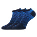 Voxx Rex 18 Unisex nízké ponožky - 3 páry BM000004106100100217 modrá