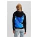 Mikina karl lagerfeld jeans klj relaxed karl hoodie black